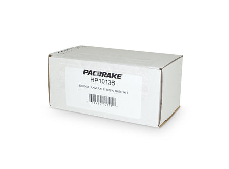 HP10136 Axle Breather Relocation Kit For Cab & Chassis Vehicles Pacbrake