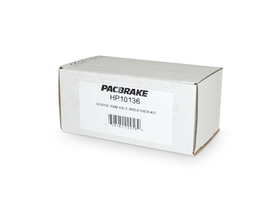 HP10136 Axle Breather Relocation Kit For Cab & Chassis Vehicles Pacbrake