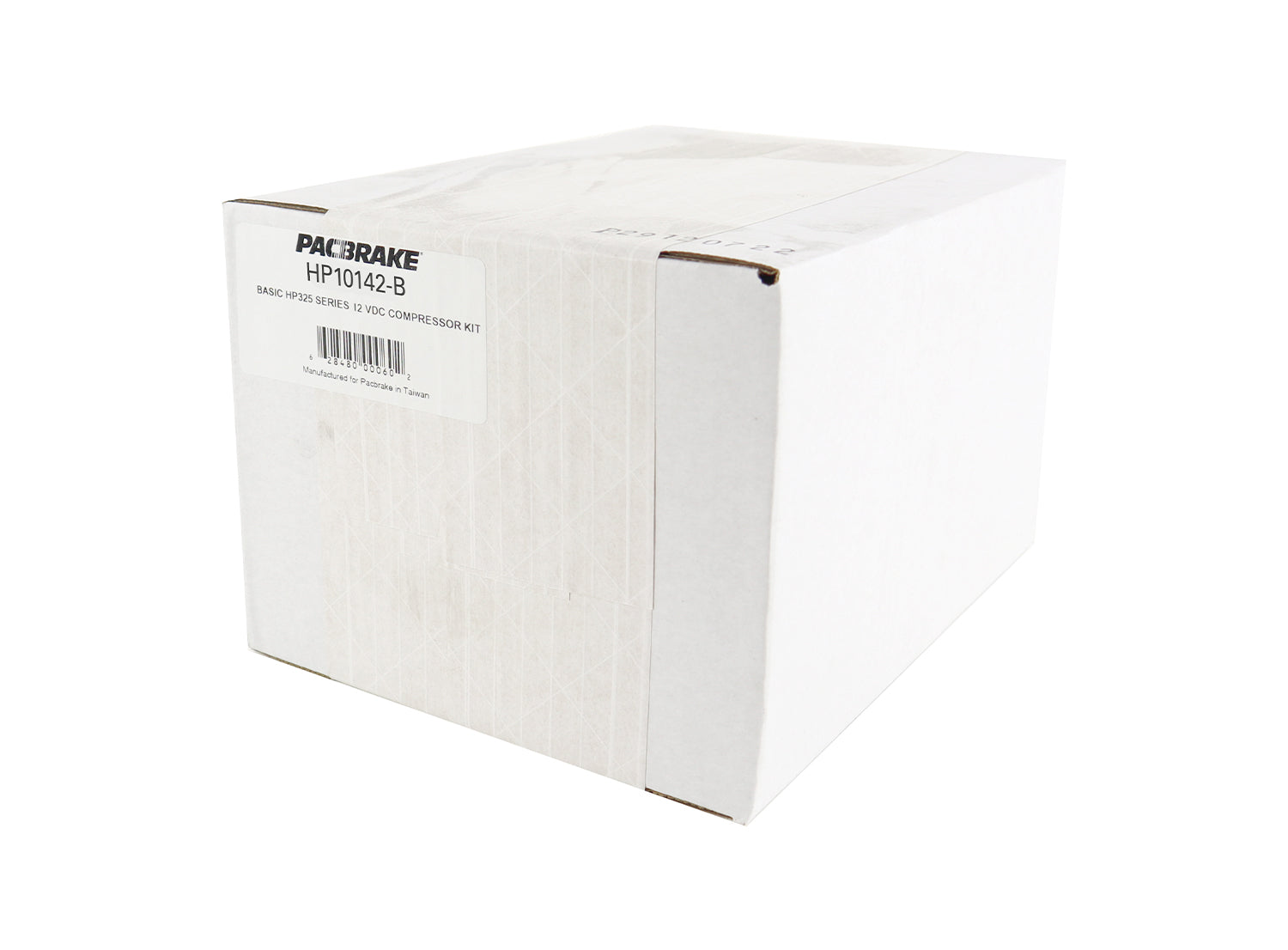 HP10142-B (Basic) 12V HP325 Series Air Compressor Kit - Matte Black (Replacement Kit) Pacbrake