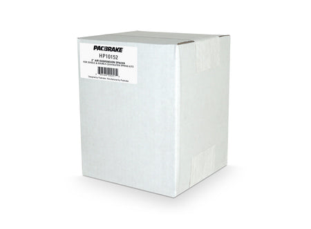 HP10152 2-Inch ALPHA HD Air Suspension Spacer  For Single & Double Convoluted Spring Kits Pacbrake