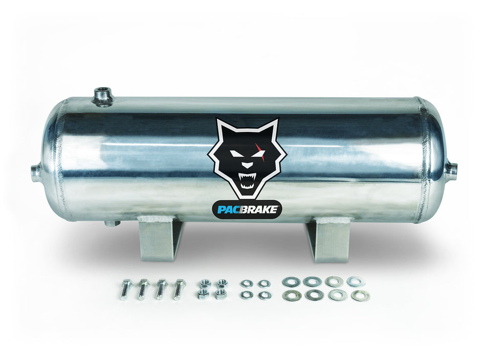 HP10264 2 1/2 Gallon Aluminum Basic Air Tank Kit Tank And Hardware Only Pacbrake
