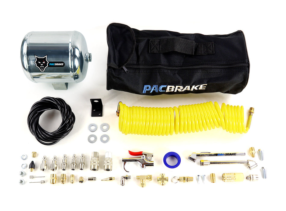 HP10266 1/2 Gallon Aluminum Premium Air Tank Kit Pacbrake