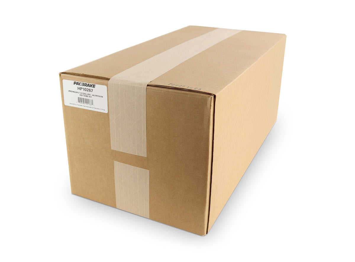 HP10267 2 1/2 Gallon Aluminum Premium Air Tank Kit Pacbrake