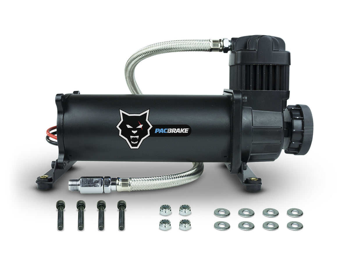 HP10300 (Basic) 12VDC HP425 Series Basic Air Compressor Kit - Chrome (Replacement Kit) Pacbrake