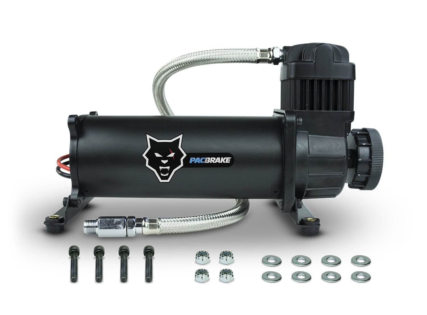 HP10300 (Basic) 12VDC HP425 Series Basic Air Compressor Kit - Chrome (Replacement Kit) Pacbrake