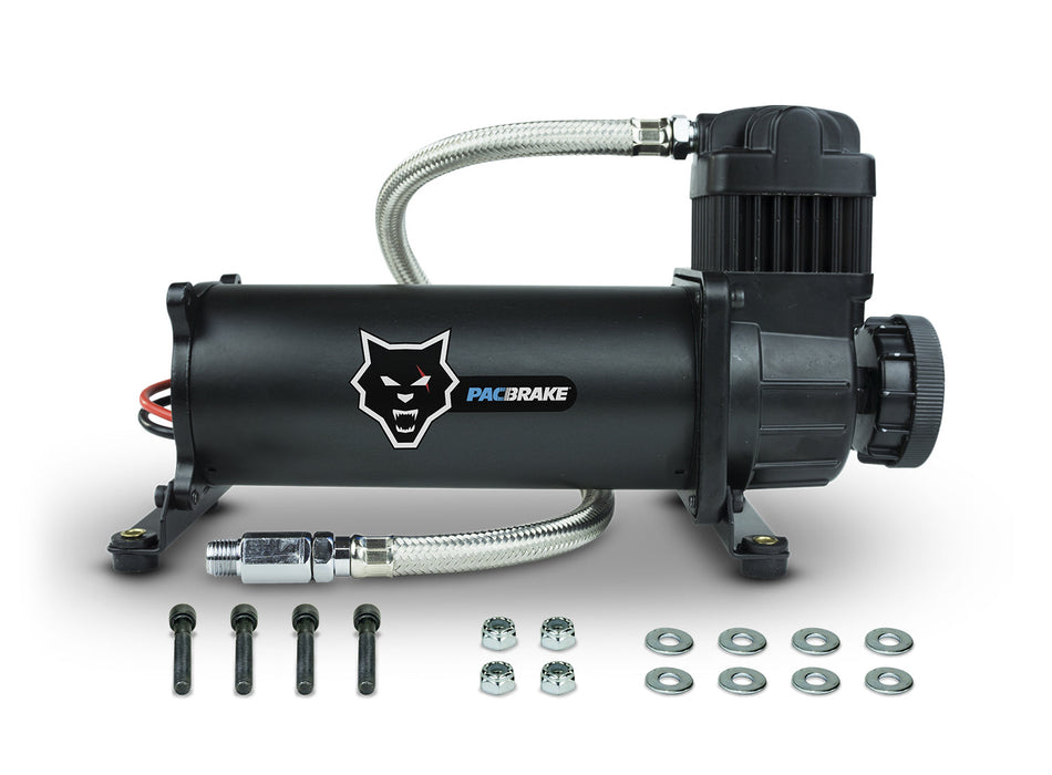 HP10300 (Basic) 12VDC HP425 Series Basic Air Compressor Kit - Chrome (Replacement Kit) Pacbrake