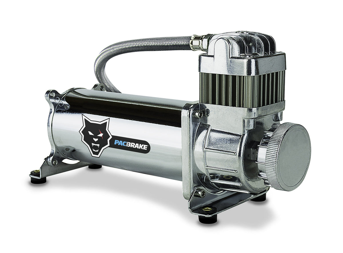 HP10300 (Basic) 12VDC HP425 Series Basic Air Compressor Kit - Chrome (Replacement Kit) Pacbrake