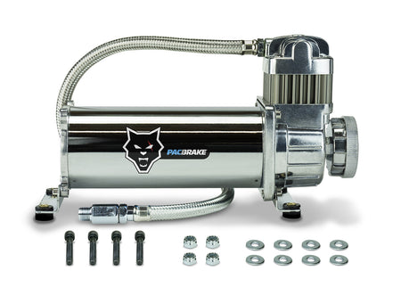 HP10300 (Basic) 12VDC HP425 Series Basic Air Compressor Kit - Chrome (Replacement Kit) Pacbrake