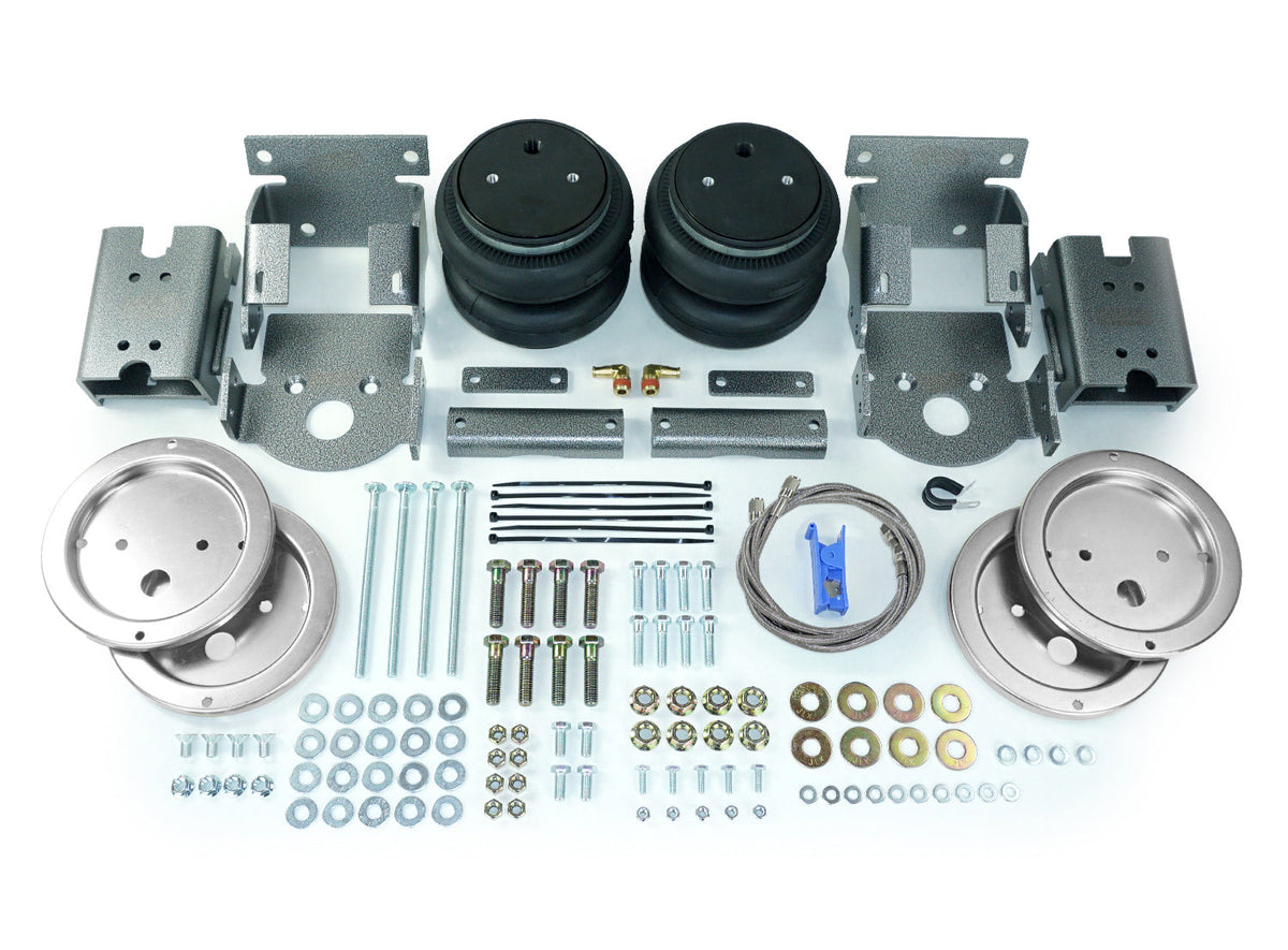 HP10373-X-J-S ALPHA XD PRO S Air Spring Kit For 2018-2024 Chevy Silverado 4500HD/5500HD/6500HD Pacbrake