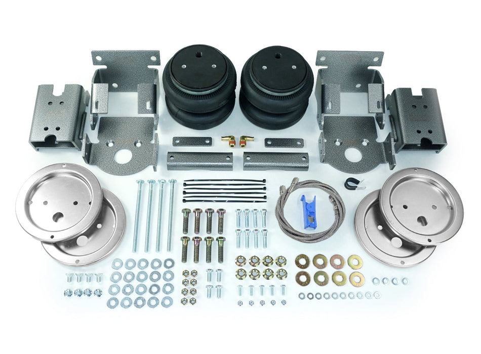 HP10373-X-J-S ALPHA XD PRO S Air Spring Kit For 2018-2024 Chevy Silverado 4500HD/5500HD/6500HD Pacbrake