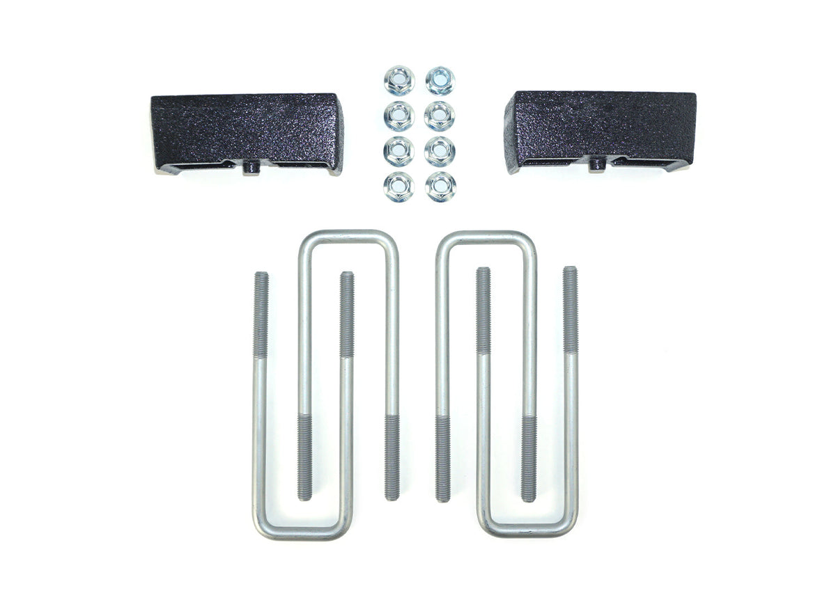 HP10495 2.25" Rear Block Kit For 1999-2024 Chevy/GMC Silverado/Sierra 1500 (2WD/4WD) 6-Lug Pacbrake