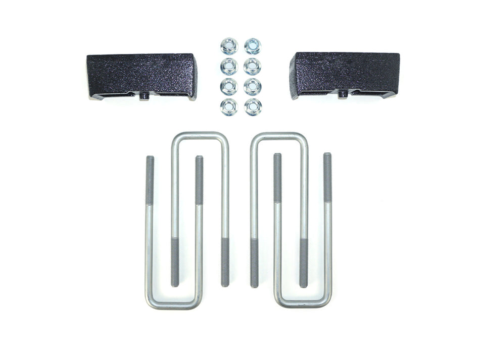 HP10495 2.25" Rear Block Kit For 1999-2024 Chevy/GMC Silverado/Sierra 1500 (2WD/4WD) 6-Lug Pacbrake