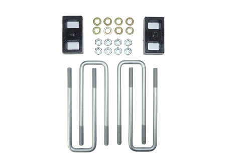 HP10501 2.0" Rear Block Kit For 2011-2025 GM 2500HD/3500HD (2WD/4WD) SRW 8-Lug W/o AUX Springs Pacbrake