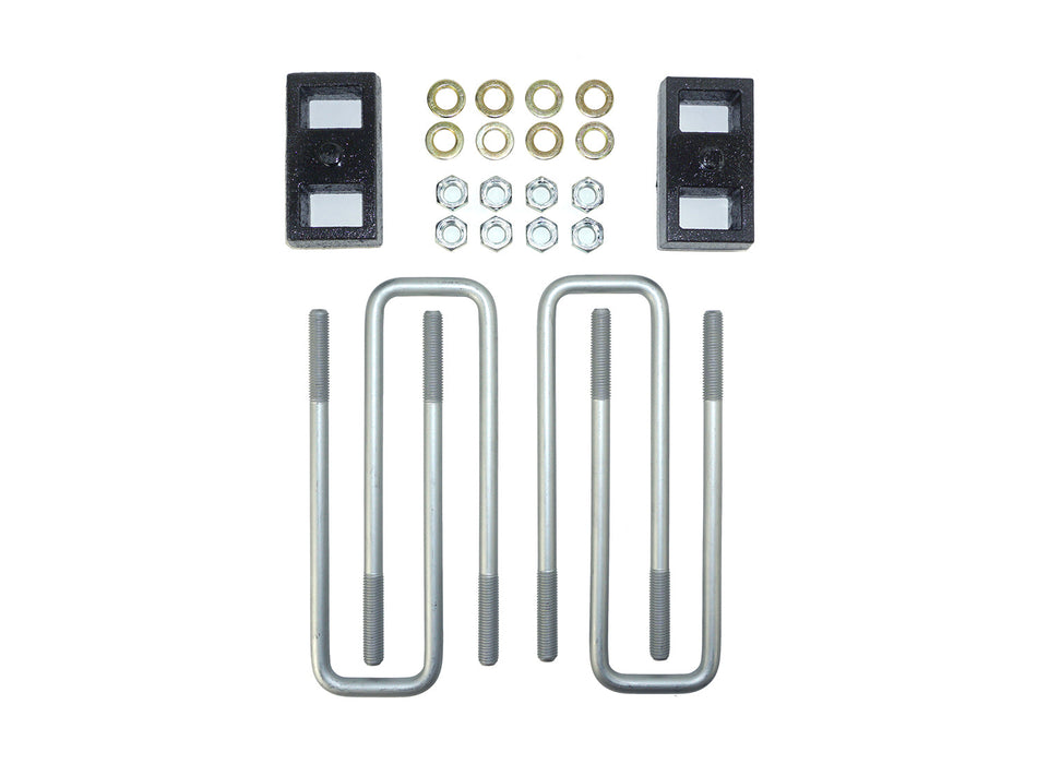 HP10501 2.0" Rear Block Kit For 2011-2025 GM 2500HD/3500HD (2WD/4WD) SRW 8-Lug W/o AUX Springs Pacbrake