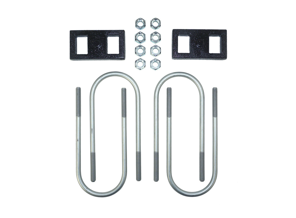 HP10507 1.0" Rear Block Kit For 2003-13 RAM 2500 & 2003-25 RAM 3500 (4WD) SRW W/o AUX Springs Pacbrake