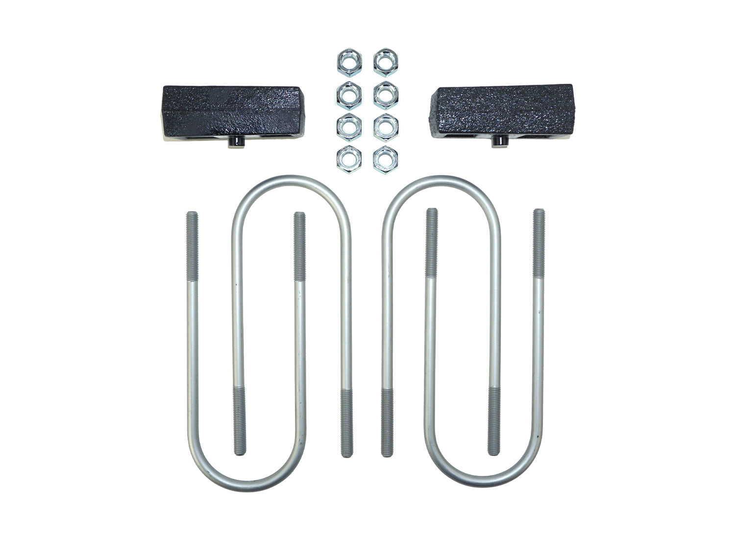 HP10509 2.0" Rear Block Kit For 2003-13 RAM 2500 & 2003-25 RAM 3500 (4WD) SRW W/o AUX Springs Pacbrake