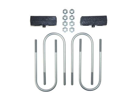 HP10509 2.0" Rear Block Kit For 2003-13 RAM 2500 & 2003-25 RAM 3500 (4WD) SRW W/o AUX Springs Pacbrake