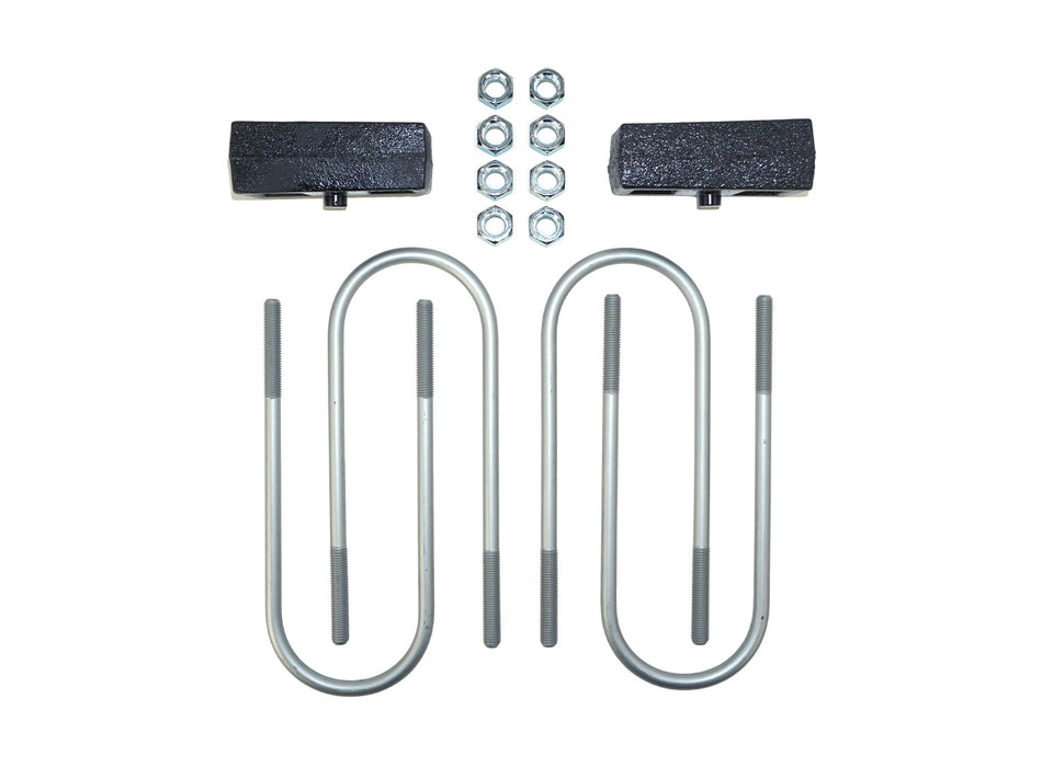 HP10509 2.0" Rear Block Kit For 2003-13 RAM 2500 & 2003-25 RAM 3500 (4WD) SRW W/o AUX Springs Pacbrake