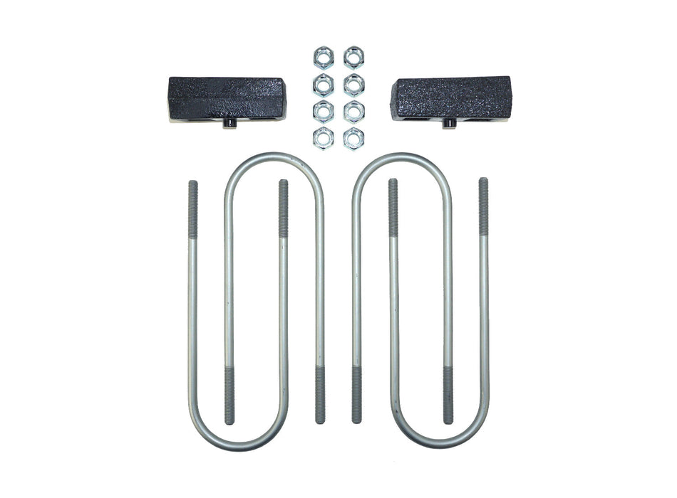 HP10513 2.0" Rear Block Kit For 2003-13 RAM 2500 & 2003-25 RAM 3500 (4WD) SRW W/ AUX Springs Pacbrake