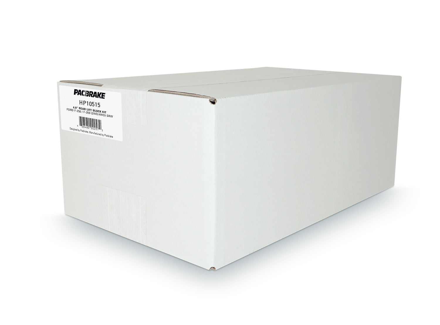 HP10515 4.0" REAR BLOCK KIT FOR 2011-2025 FORD F-250/F-350 (2WD/4WD) SRW WITHOUT AUX SPRINGS Pacbrake