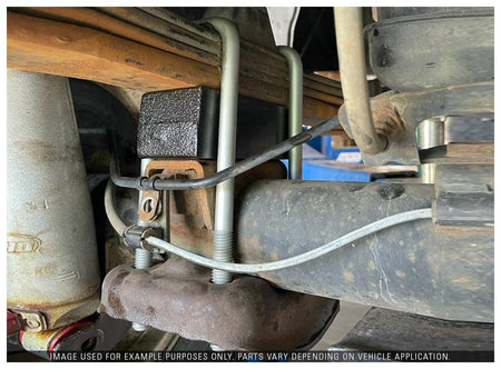 HP10523 1.0" REAR BLOCK KIT FOR 1999-2021 TOYOTA TUNDRA & 1995-2023 TOYOTA TACOMA (2WD/4WD) Pacbrake