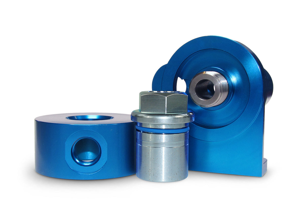 HP10594 Oil Filter Relocation Kit For 19-24 RAM 2500/3500 6.7L Cummins (1-16 UN Oil Filter Threads) Pacbrake