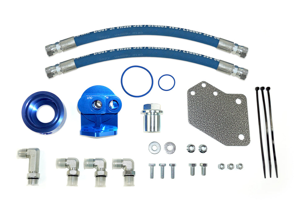 HP10363 Remote Oil Filter For 2019+ Dodge RAM 1500 HEMI W/ M22 X 1.5 Mm Filter Thread Pacbrake