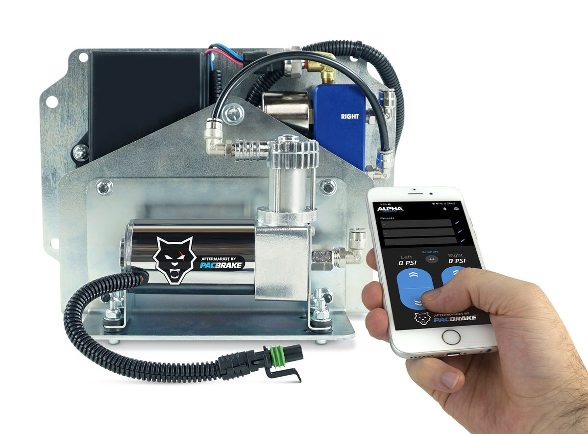 HP20649-QM Dual Channel Wireless (2nd Generation) W/ SD Compressor (Quick Mount) Pacbrake