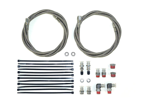 HP10657-S-1 ALPHA PRO S™ Stainless Air Line Upgrade Kit Pacbrake