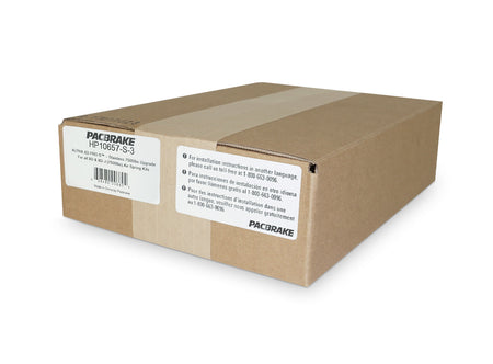 HP10657-S-3 ALPHA PRO S™ Stainless 7500lbs Kit Upgrade Pacbrake