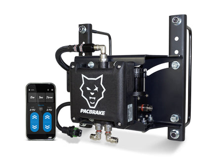 HP30009-NT-QM-R BRAVO Wireless Air Controls (3rd Gen)  Quick Mount  W/ Remote  SD Compressor Pacbrake