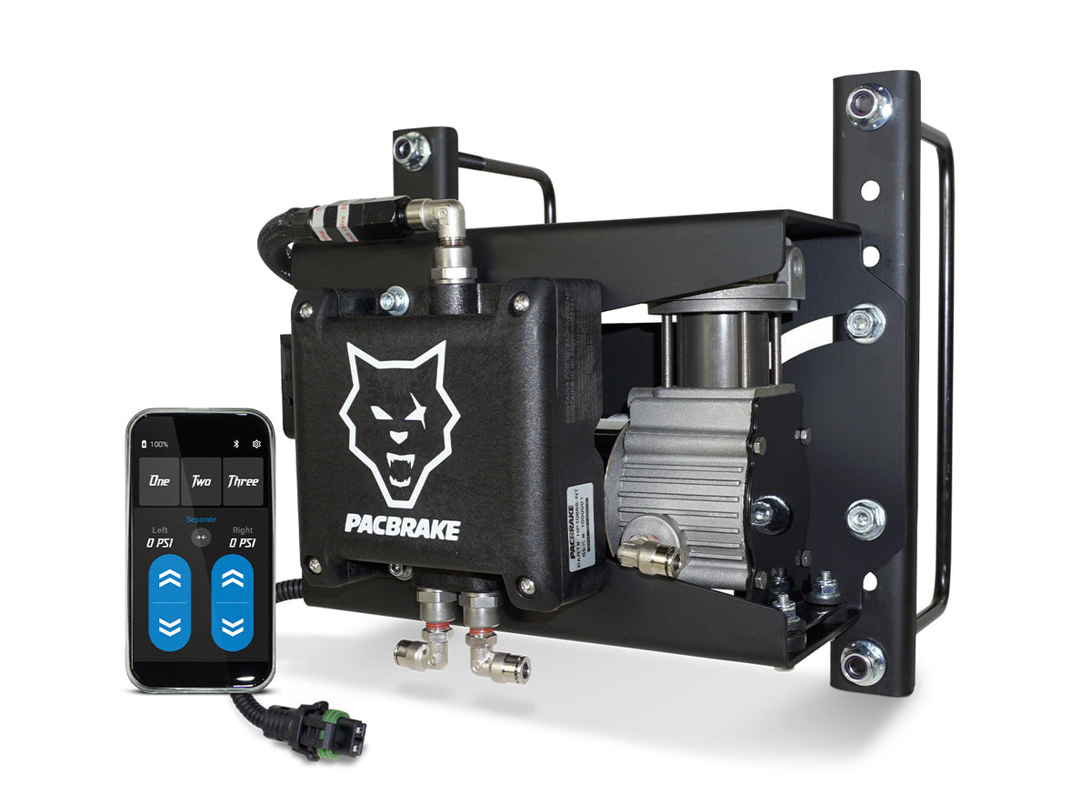 HP30030-NT-QM-R BRAVO Wireless Air Controls (3rd Gen)  Quick Mount  W/ Remote  HD Compressor Pacbrake