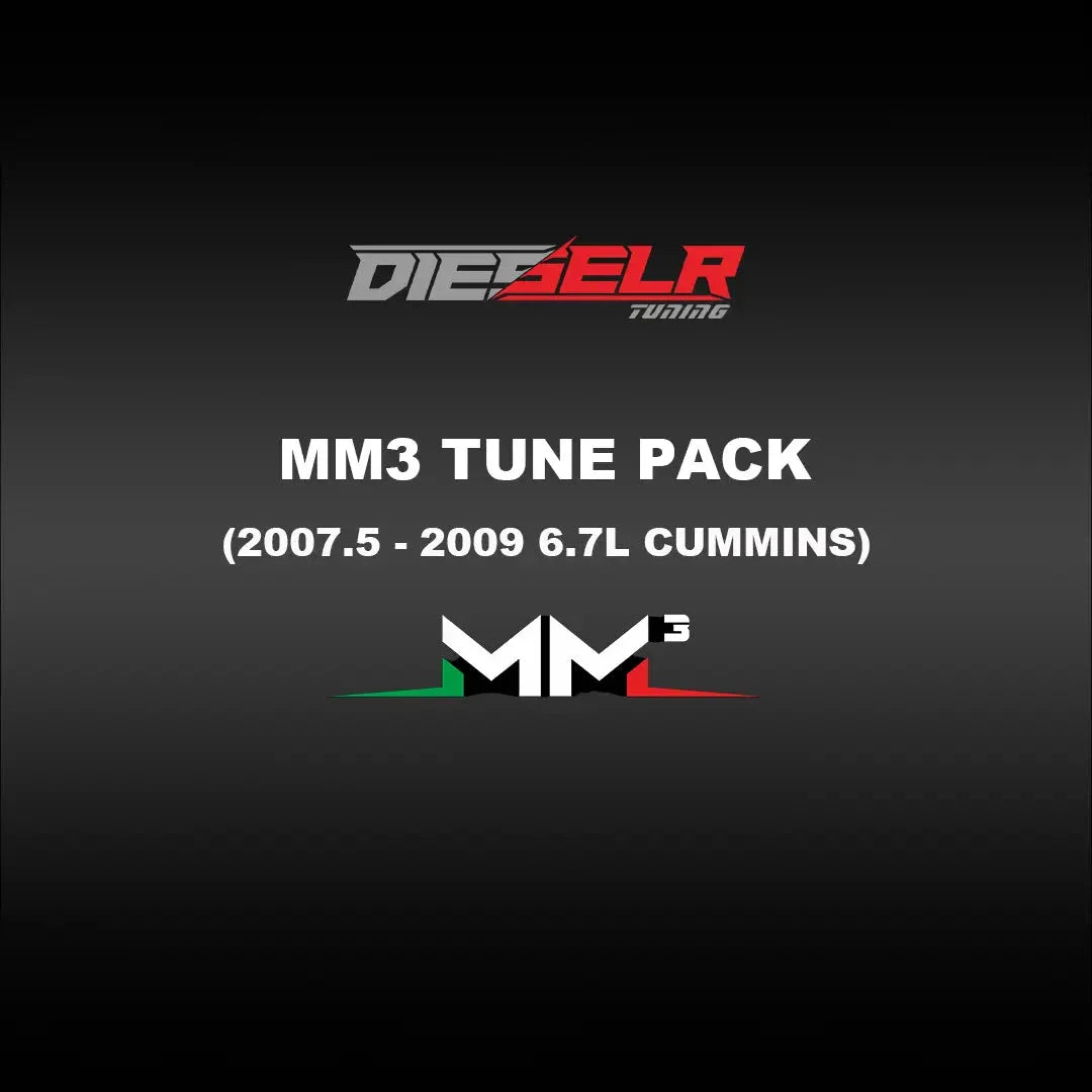 DIESELR MM3 Tune Files (2007.5-2009 Cummins 6.7L) Tune Files DIESELR Tuning 