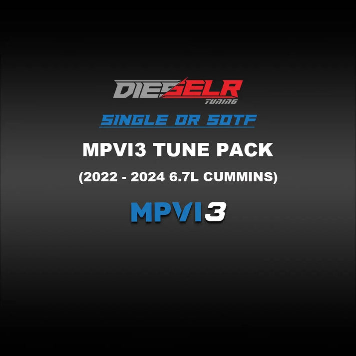 DIESELR MPVi4 Tune Files (2022-2024 6.7L Cummins 6.7L)