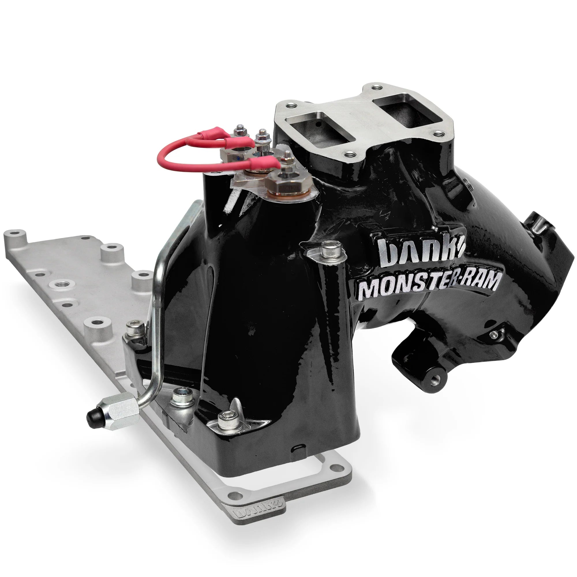 Monster-Ram® Intake and Killer Grid Heater Upgrade for 13-18 Dodge Ram 2500/3500 6.7L Cummins Black Powdercoat