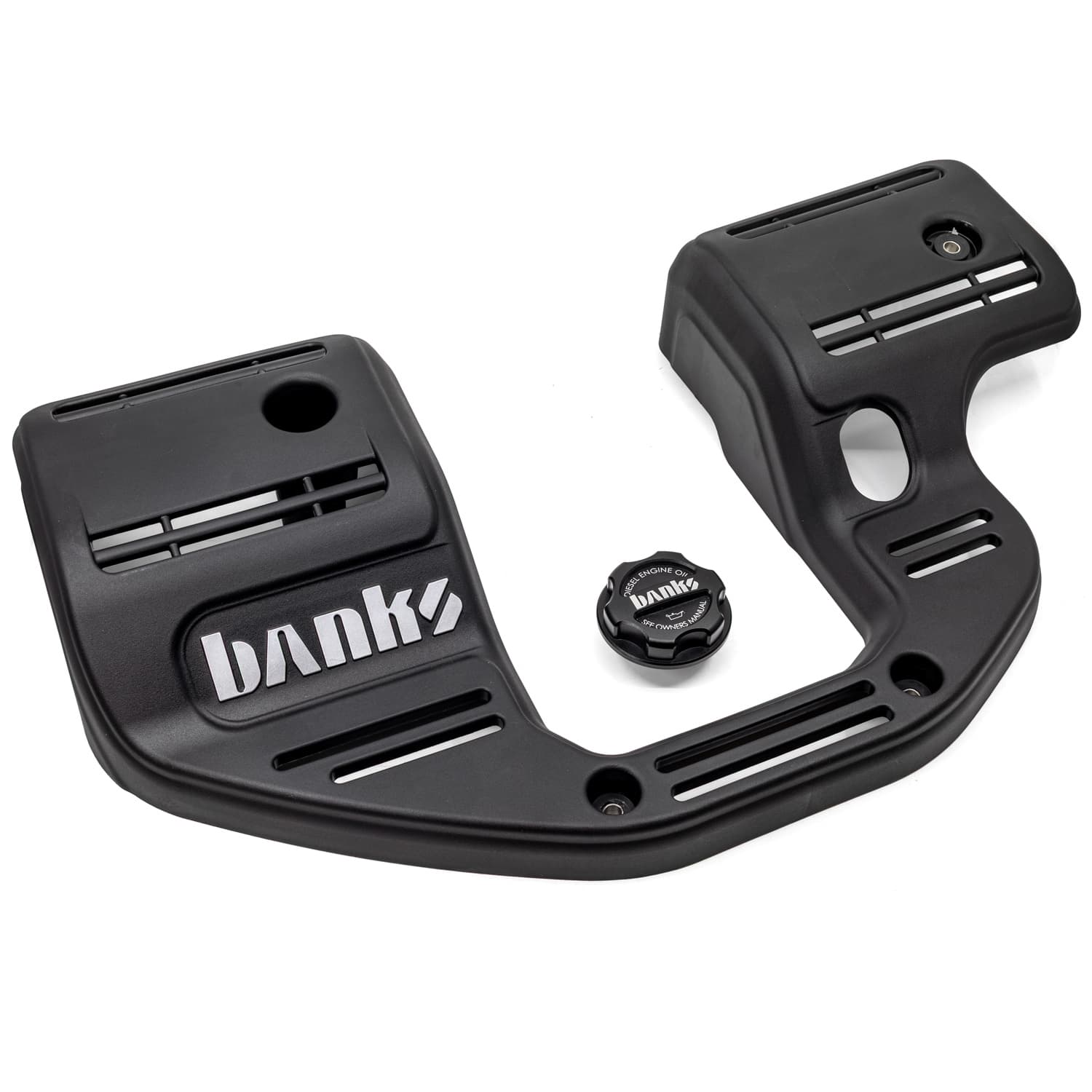 2007.5-2024 Cummins Engine Cover w/ Revolver Billet Oil Cap (42810)