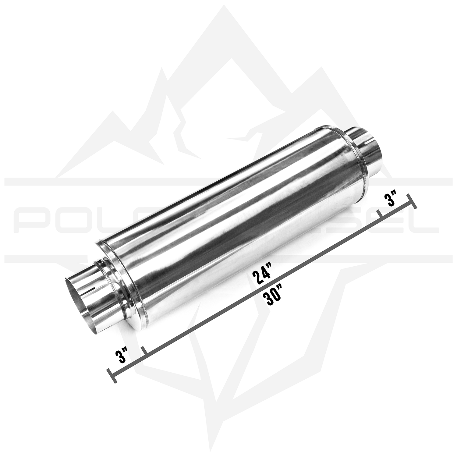 Universal 5" Polar Silencer Muffler Polar Diesel