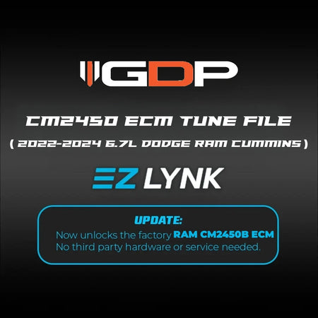 GDP EZ Lynk Tune Files (2022-2024 Cummins 6.7L) Tune Files GDP 