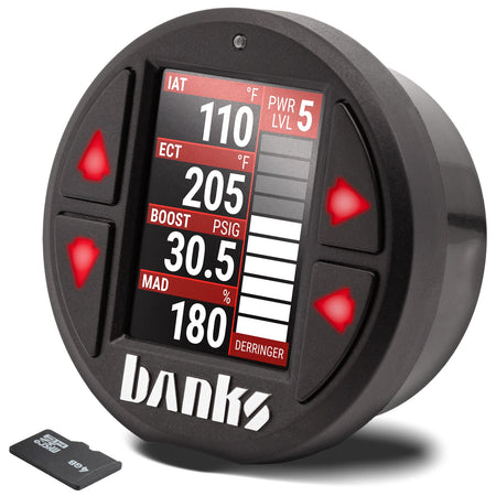 iDash Data Pro showing Derringer Combo Layout