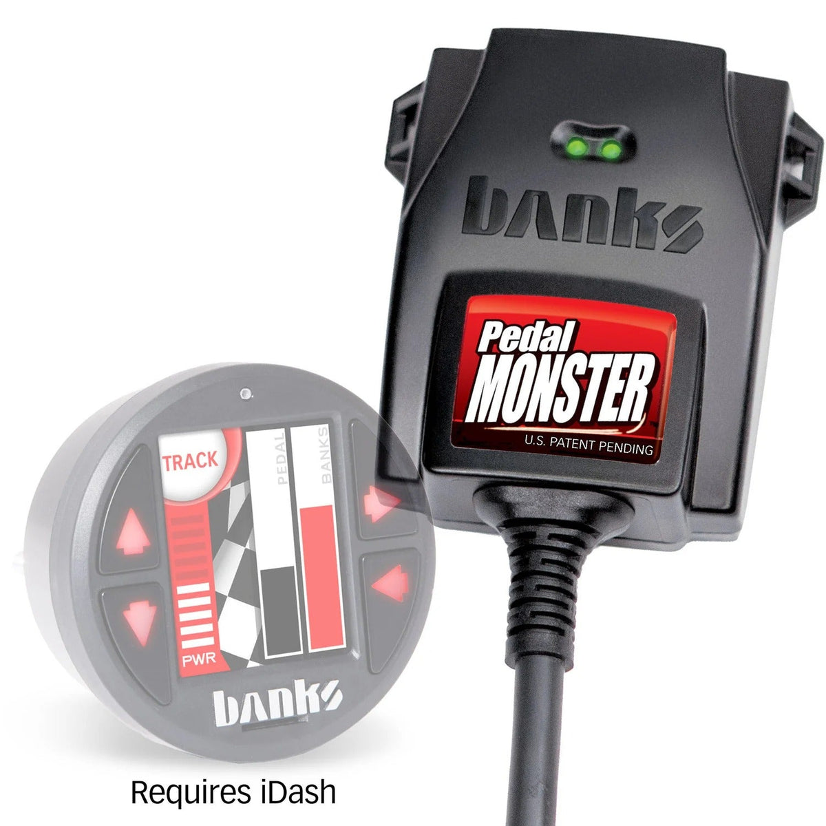 PedalMonster Throttle Sensitivity Booster for use with existing iDash and/or Derringer for 07-19 Ram 2500/3500 11-20 Ford F-Series 6.7L Banks Power Banks Power