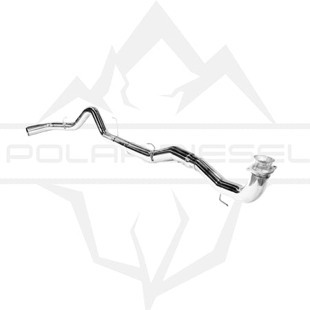 2017-2023 Duramax 6.6L 5" Polished Polar Exhaust Polar Diesel