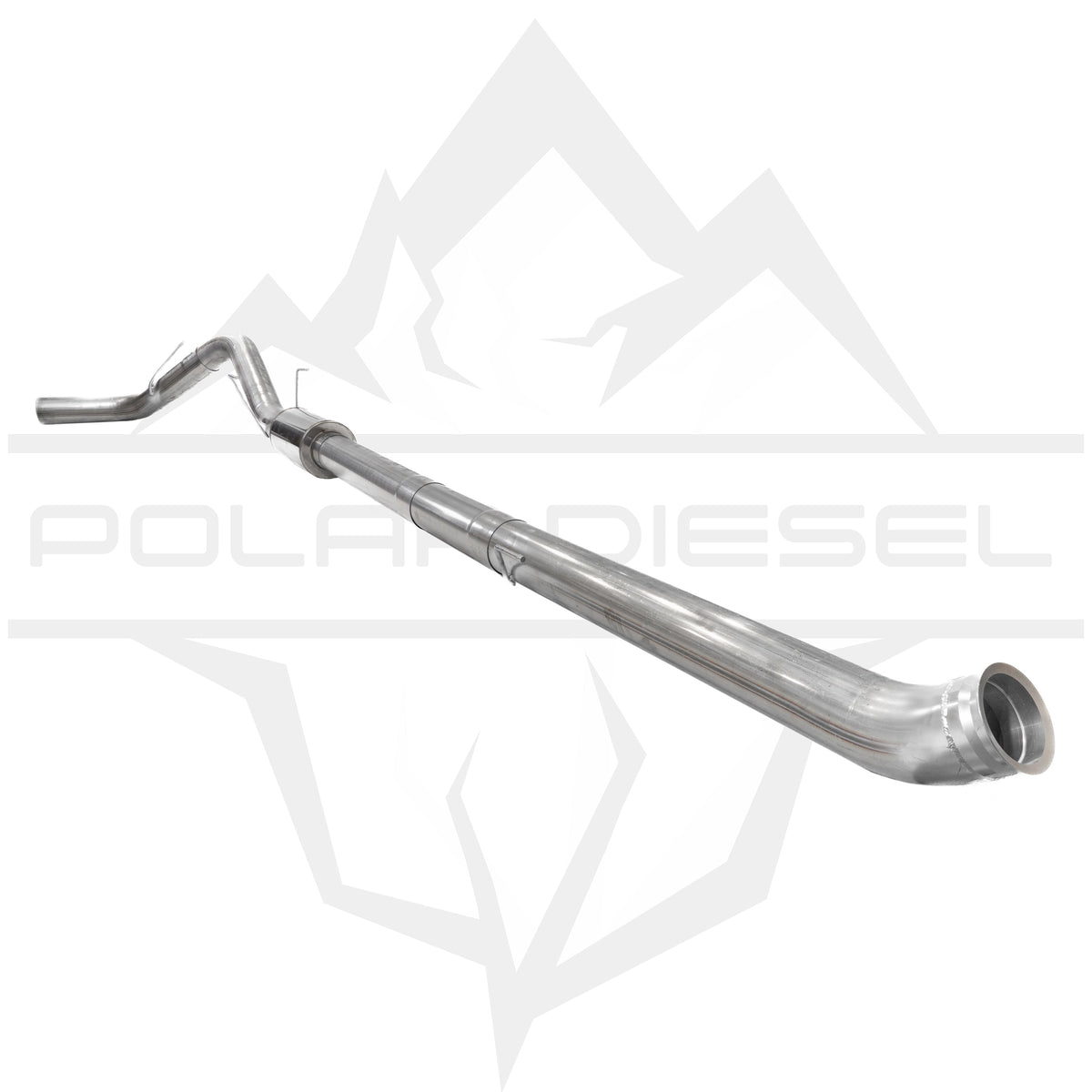 2019-2024 Cummins 6.7L 5" Polar Exhaust With Muffler Polar Diesel