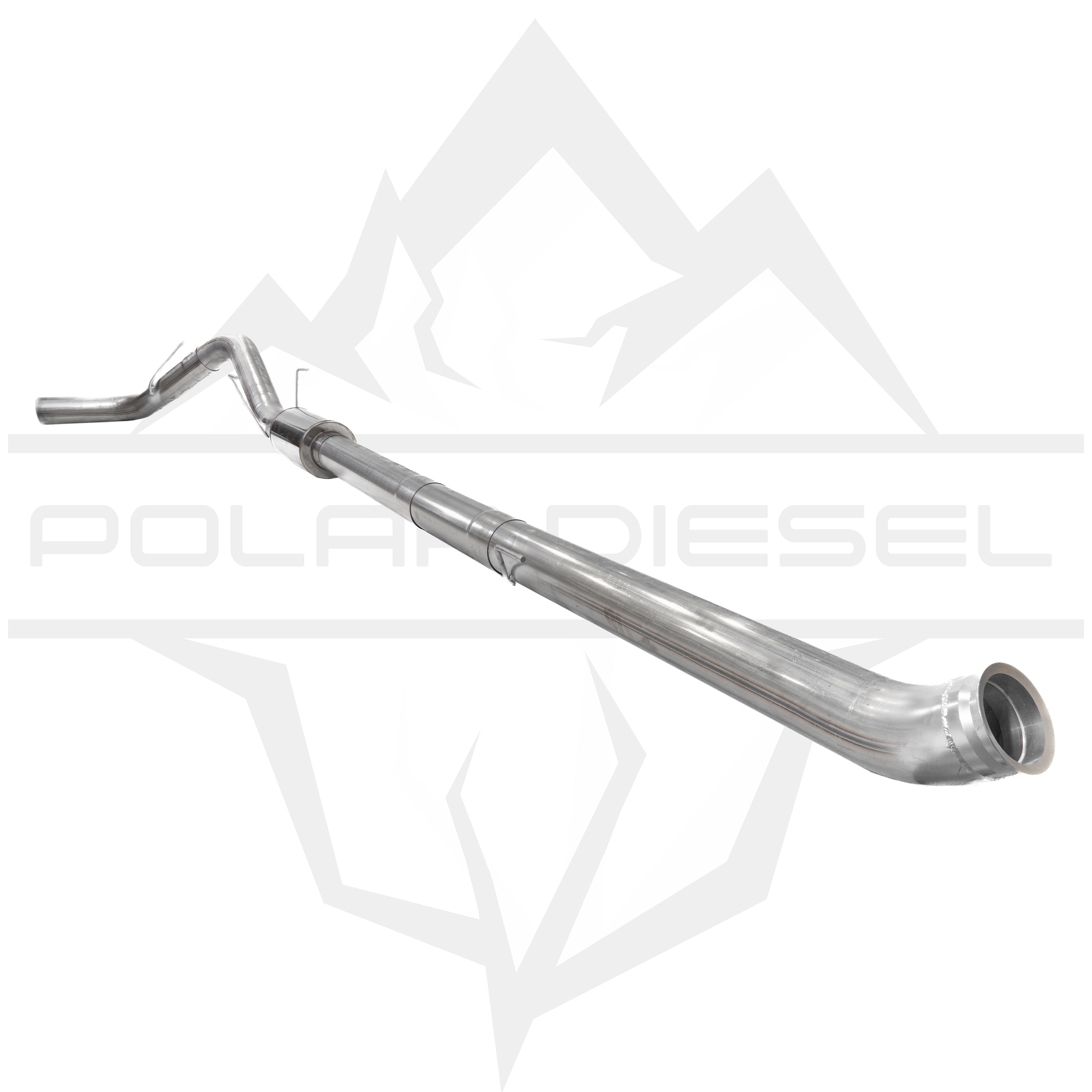 2019-2024 Cummins 6.7L 5" Polar Exhaust With Muffler Polar Diesel