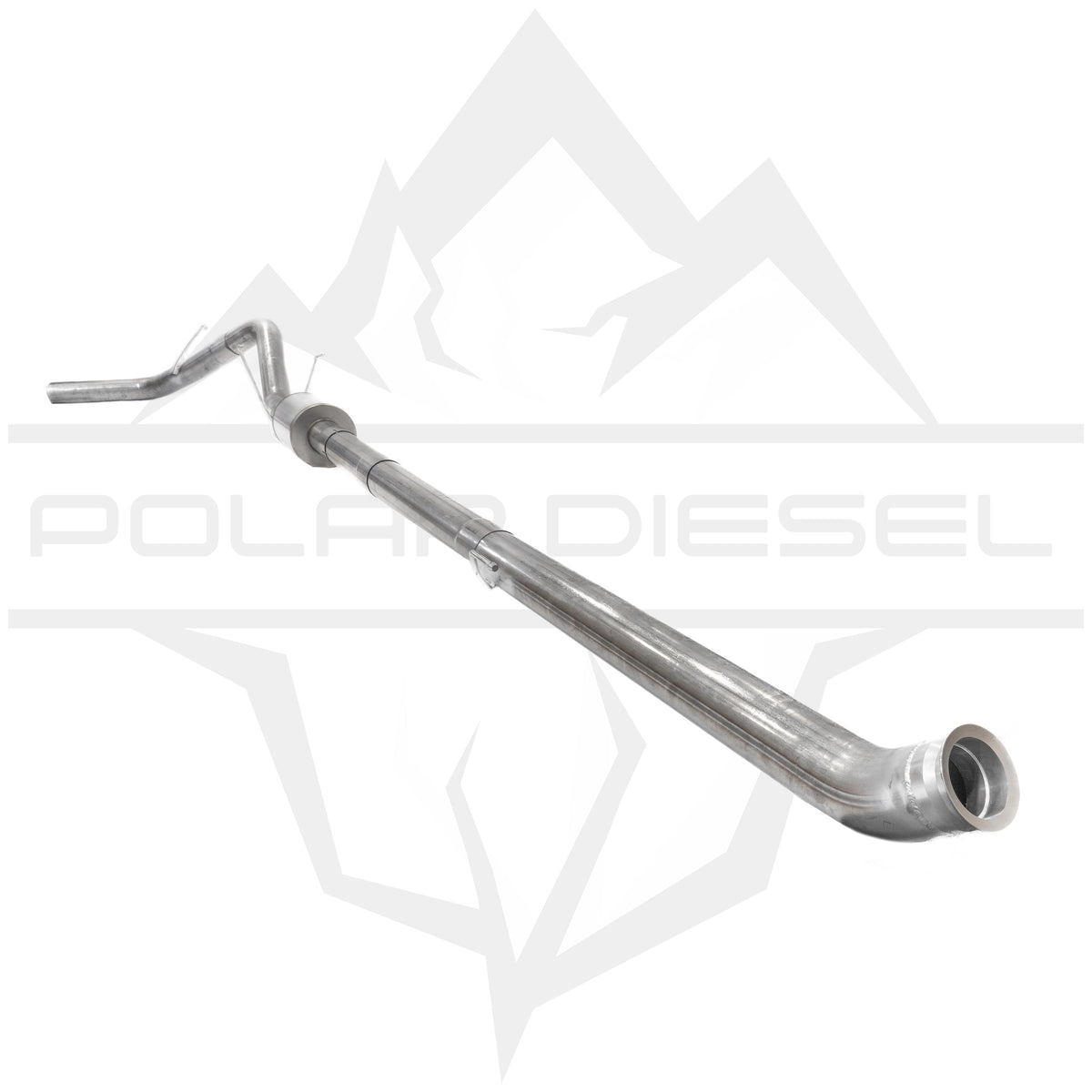 2019-2024 Cummins 6.7L 4" Polar Exhaust With Muffler Polar Diesel