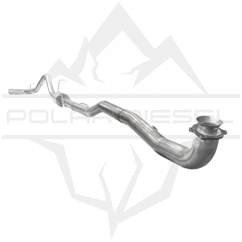 2017-2023 Duramax 6.6L 4" Polar Exhaust With Muffler Polar Diesel