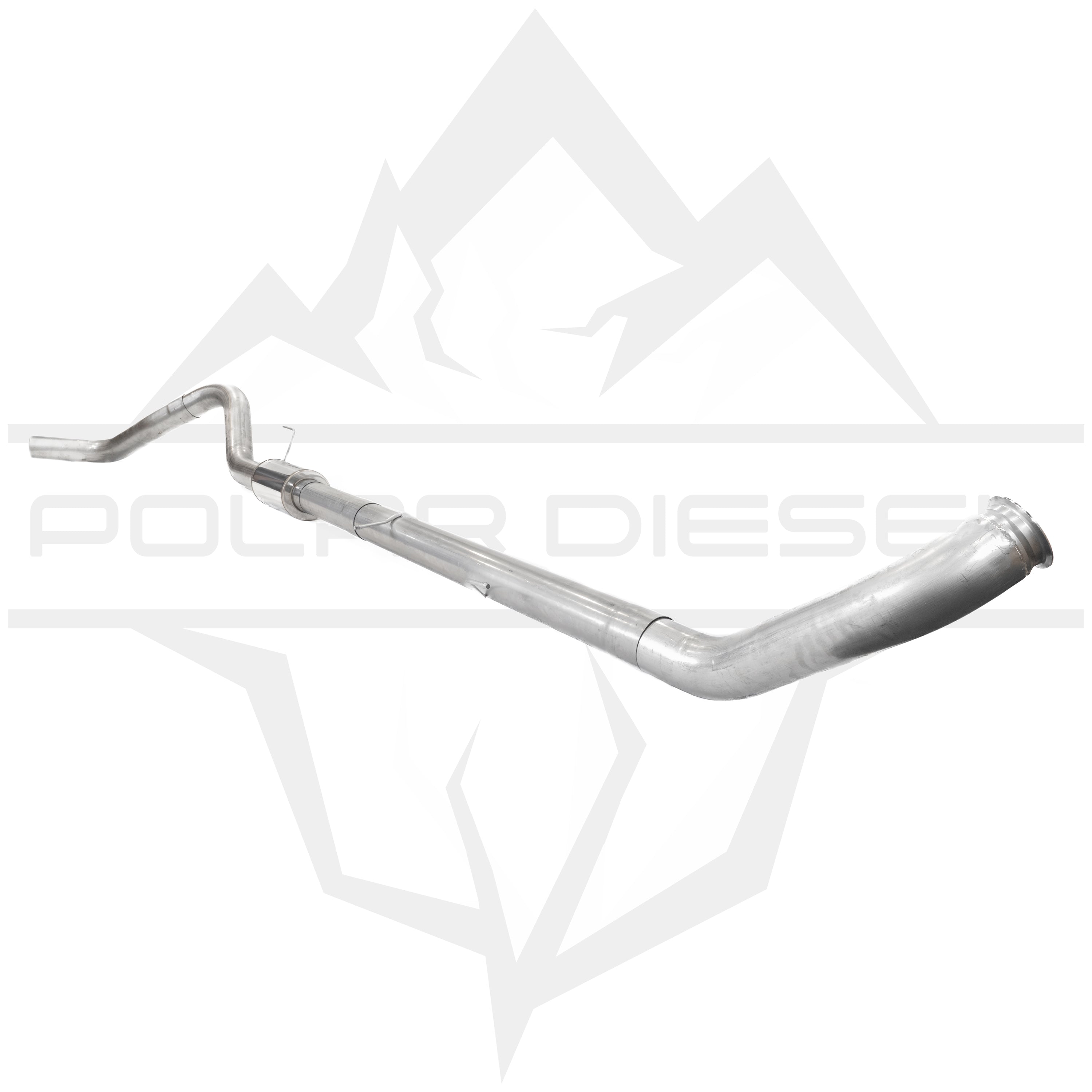 2010-2018 Cummins 6.7L 5" Polar Exhaust With Muffler Polar Diesel