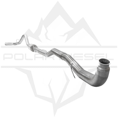 2011-2015 Duramax 6.6L 4" Polar Exhaust With Muffler Polar Diesel