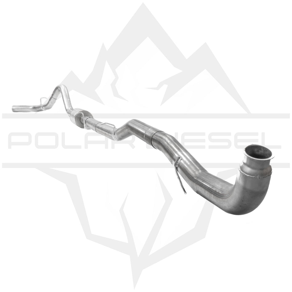 2011-2015 Duramax 6.6L 4" Polar Exhaust With Muffler Polar Diesel