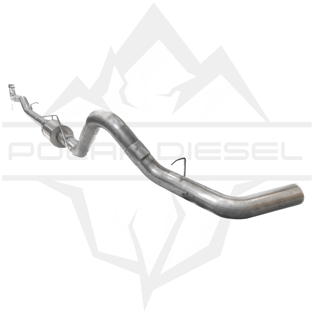 2017-2023 Duramax 6.6L 4" Polar Exhaust With Muffler Polar Diesel