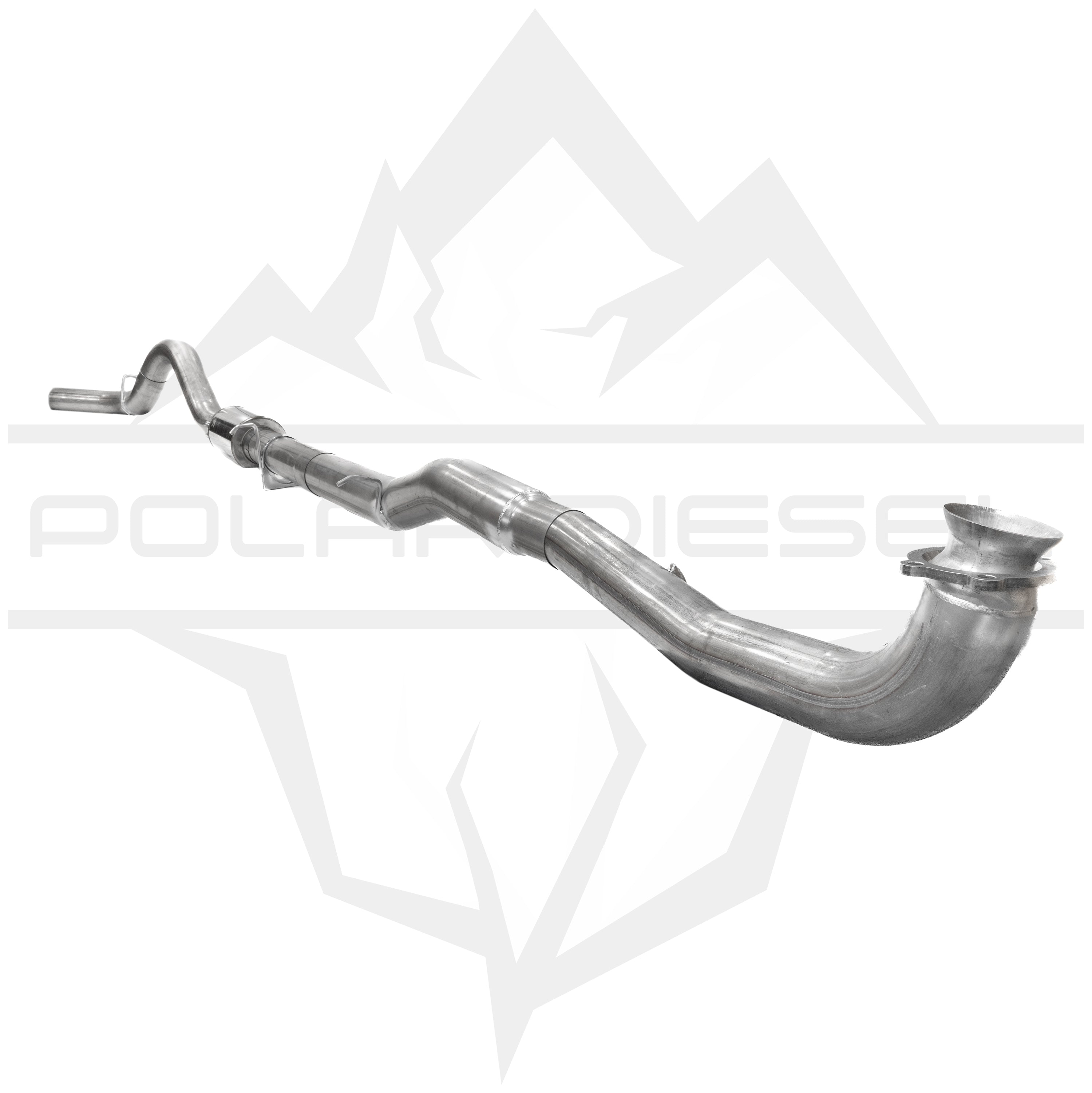 2017-2023 Duramax 6.6L 5" Polar Exhaust With Muffler Polar Diesel